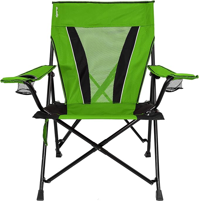 Kijaro XXL Dual Lock Portable Camping Chair - Supports Up to 400lbs - Enjoy The Outdoors in a Versatile Folding Sports & Outdoor Chair