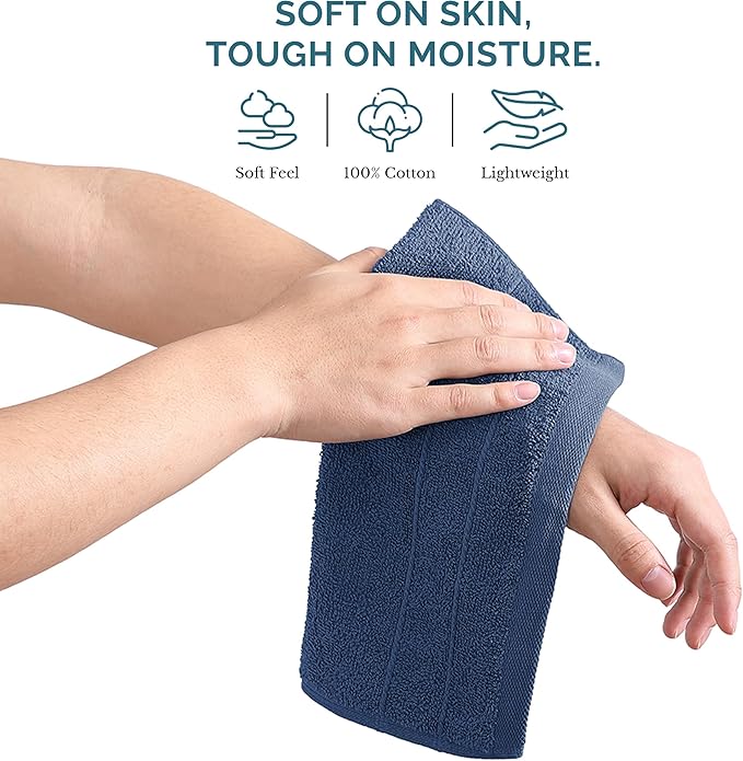 Casa Platino Cotton Washcloths