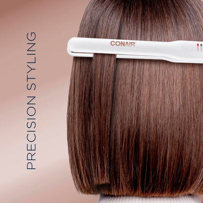 Conair Double Ceramic Flat Iron, 1 1/2-inch Wet-to-Dry Hair Straightener