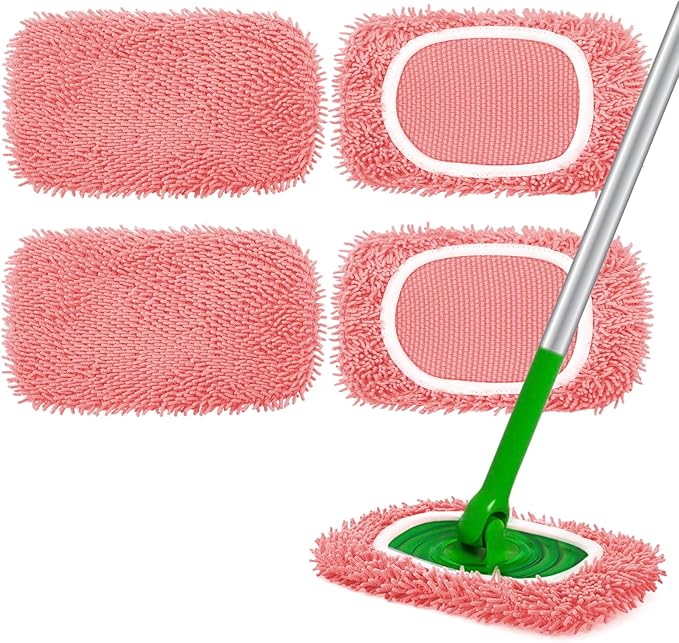 Reusable Microfiber Mop Pads