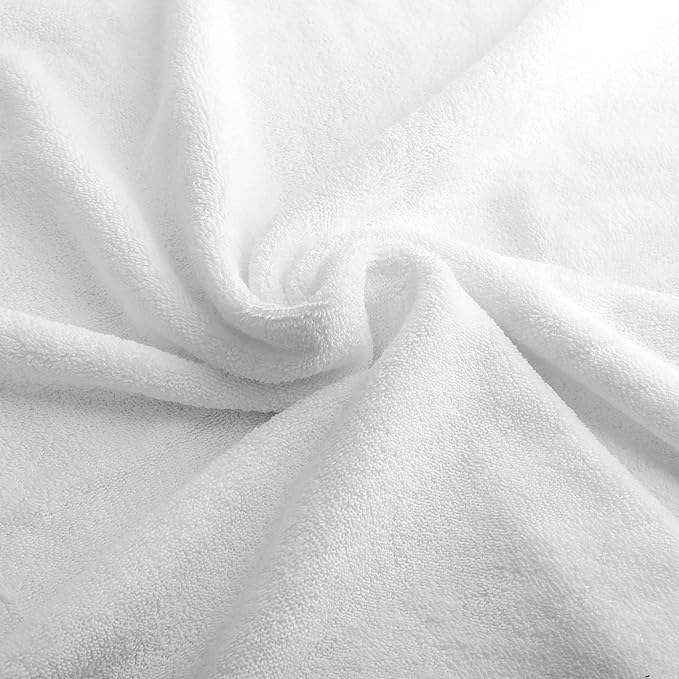 Fluffy Cotton Bath Towels Set650GSM, 2-Piece Set, Thickened and Enlarged