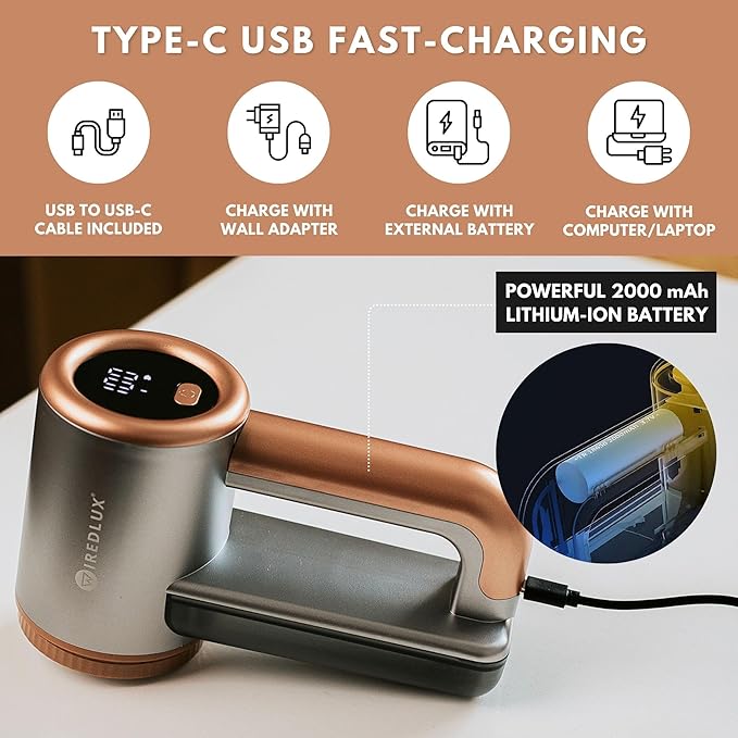 Rechargeable Fabric Shaver