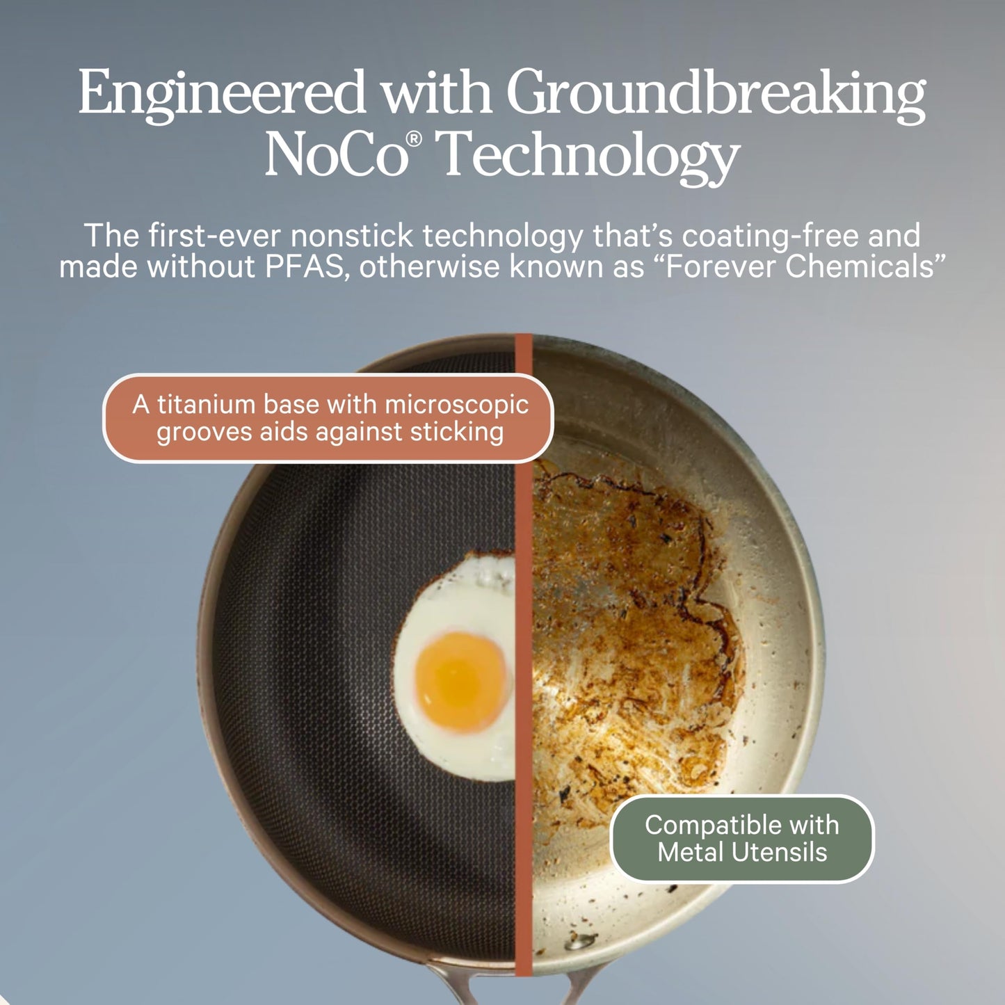 Our Place Titanium Always Pan Pro | 10.6" PFAS-Free Nonstick Frying Pan with Spatula | Chef-Grade Tri-Ply Stainless Steel & Aluminum Build | Induction & Oven-Safe up to 750°F | Gold