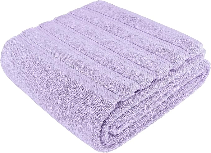 American Soft Linen 35x70 Jumbo Large Bath Towel, 600 GSM 100% Cotton Turkish