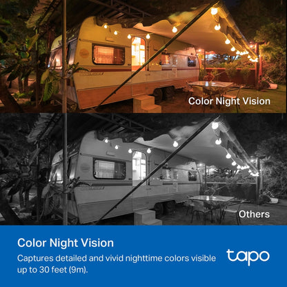 Tapo TC82 2K Battery Security Camera Outdoor Wireless, Indoor & Outdoor CCTV Camera, Colour Night Vision, No Monthly Fee, AI Detection, IP65, 180-Day Battery Life, Works with Alexa & Google