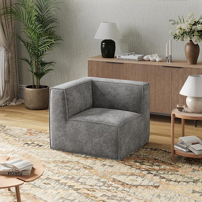 Novilla Modular Sectional Sofa, No Assembly Cloud Sectional Couch