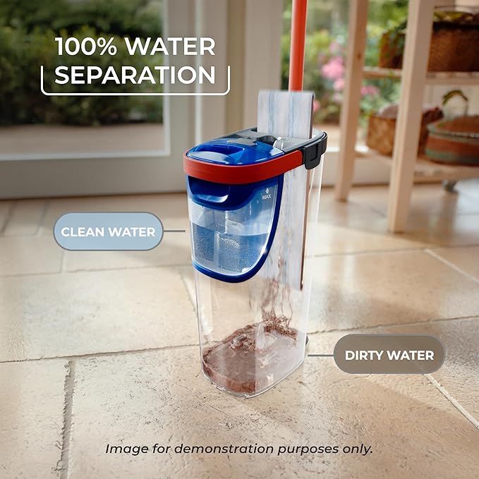 O-Cedar H2prO Flat Mop System | Quick Cleaning Tool | Clean