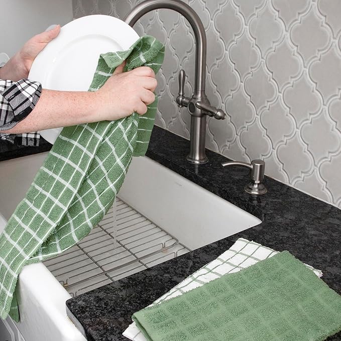 Ritz Premium 3-Pack Kitchen Towel & 6-Pack Dish Cloth Set