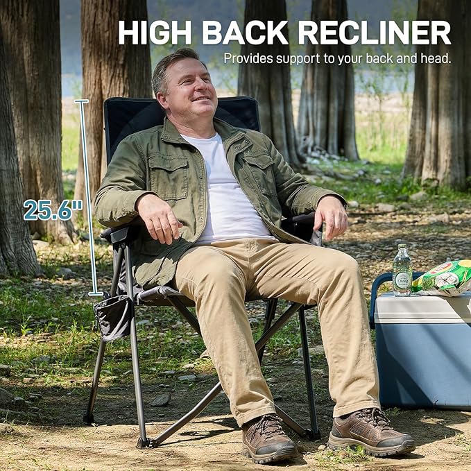 EVER ADVANCED Reclining Camping Chairs