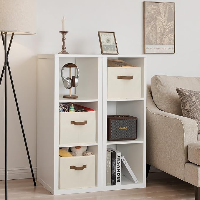 StorageWorks Foldable Storage Bins