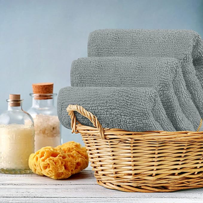 Utopia Towels Wash Cloths Set, 12 by 12 Inches, 100% Cotton Ring Spun, Highly
