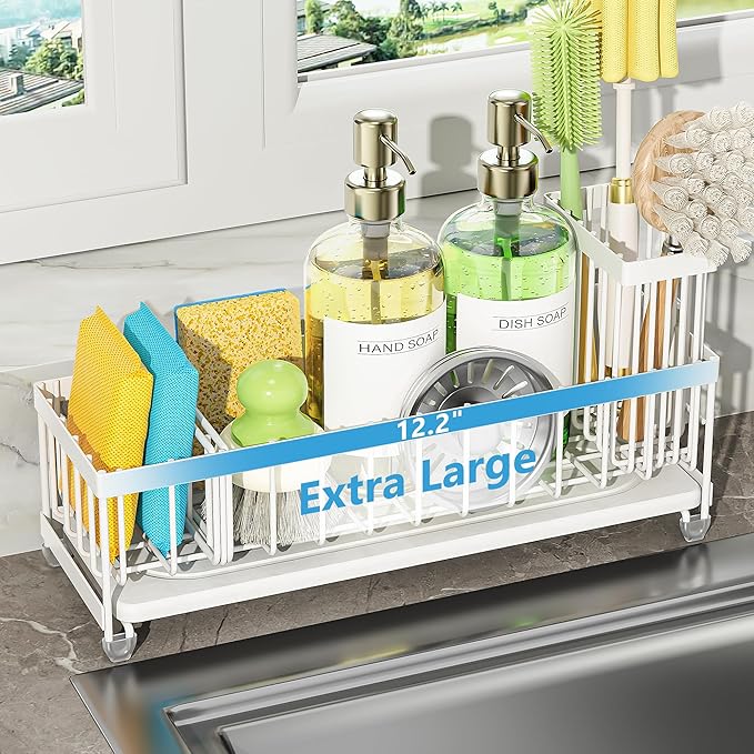Cisily Extra Large Sink Caddy Organizer