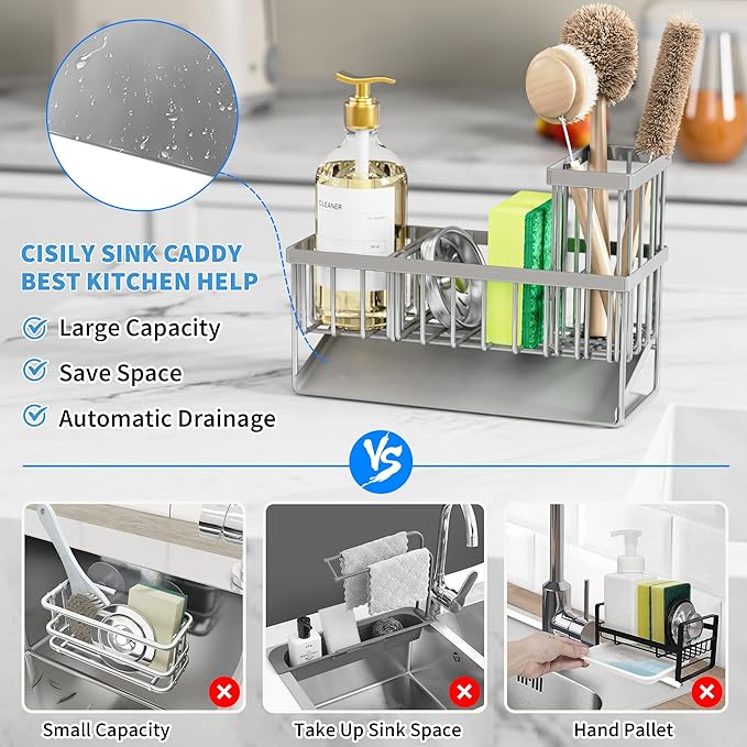 Cisily Sink Caddy Organzier