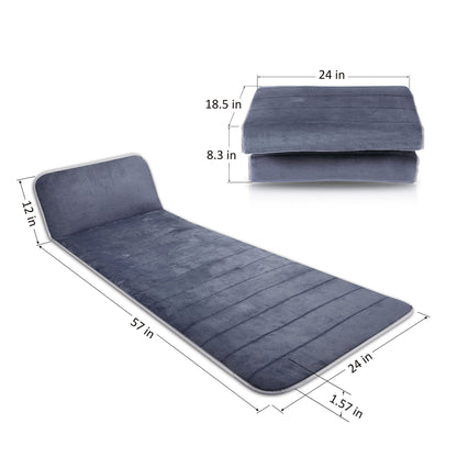 Snailax Memory Foam Full Body Massage Mat with Heat, Back Massager with 10 Vibration Motors, 6 Heating Pads, Massage Chair Pad for Neck, Back, Waist, Legs