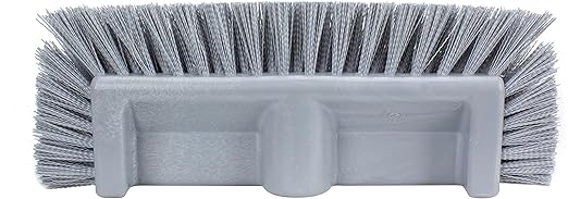 SPARTA Multi-Level Tile Scrub Brush 12" Wide Brush Head, Heavy-Duty Tile