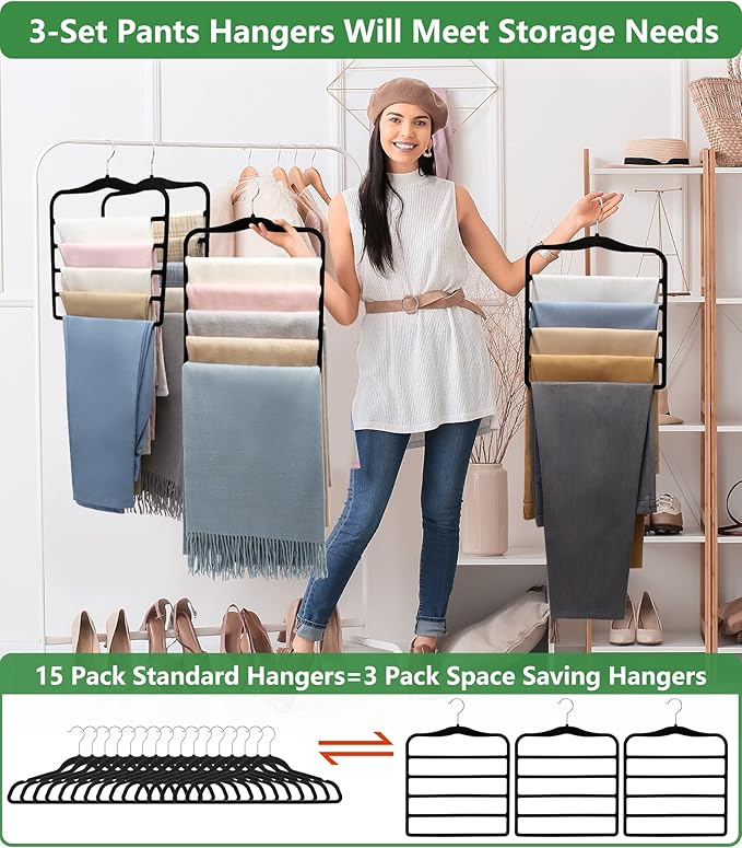 Closet Organizers and Storage, 3 Pack Organization and Storage