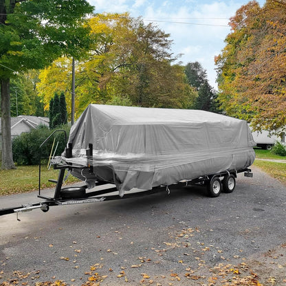 EEATUZTL 24x30FT Tarps Heavy Duty Waterproof, 12 Mil Silver Heavy Duty Tarps with Grommets Reinforced Edges, UV Resistant, Tear&Fade Resistant, Large Covers for Patio Camping Roof Outdoors