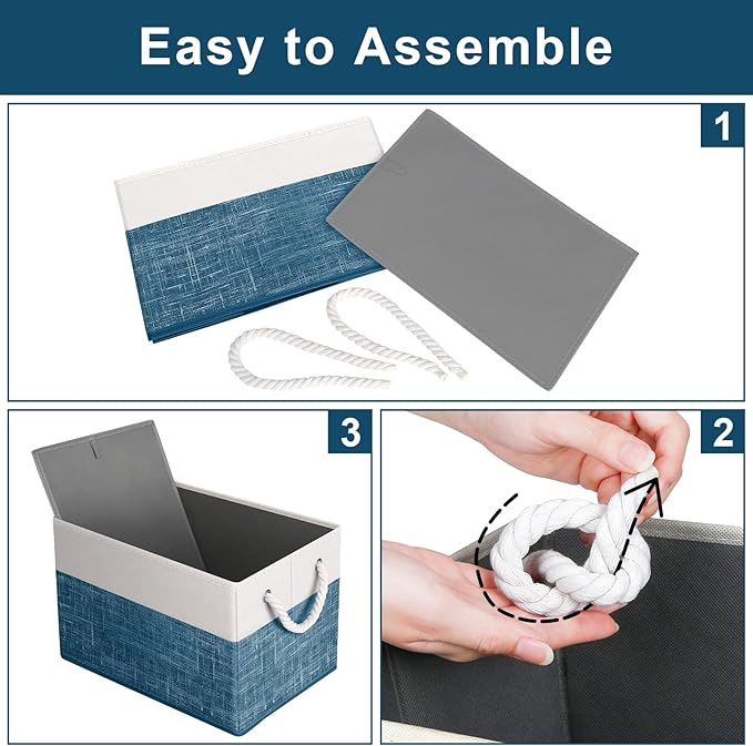 Fab totes Storage Bins, Foldable Storage Baskets
