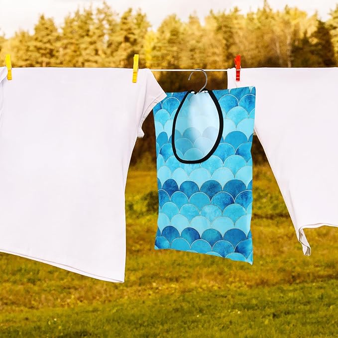 YLOLUL 2 Pcs Summer Clothes Pin Bag