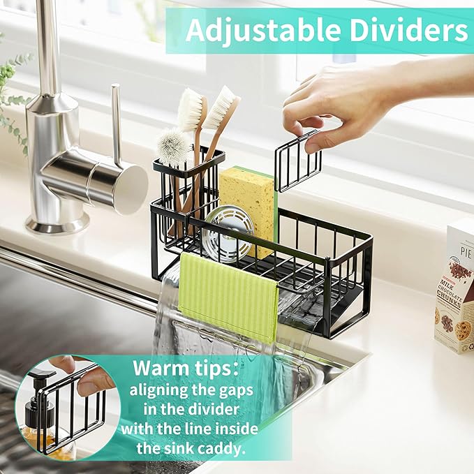 HapiRm Sponge Holder for Kitchen Sink