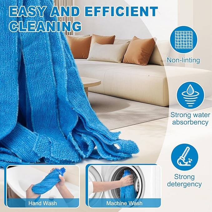 KeFanta Mop, Microfiber Cloth Mops