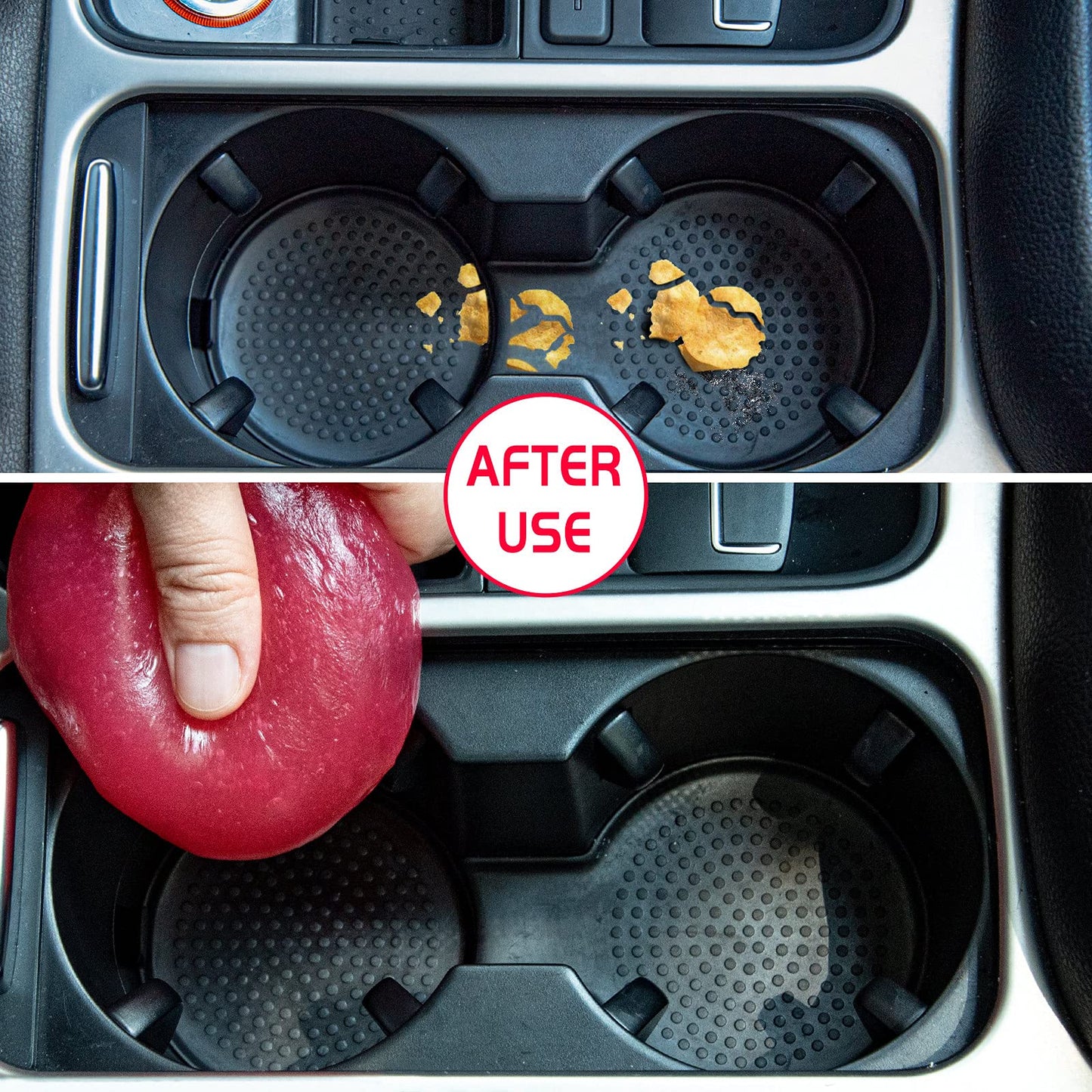 TICARVE 2Pack Cleaning Gel Car Putty Slime for Detailing Putty Detail Tools Car Interior Cleaner Automotive Cleaning Kits Keyboard Cleaner Blue Rose (320g/11.2oz)