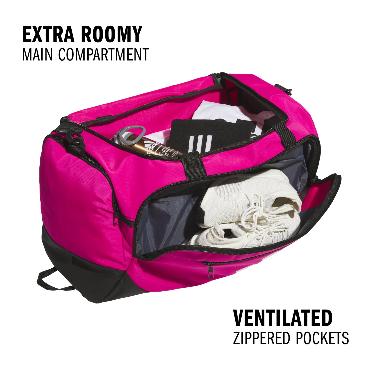 adidas Defender 5 Duffel Bag – Premium Duffle for Sports, Gym & Travel