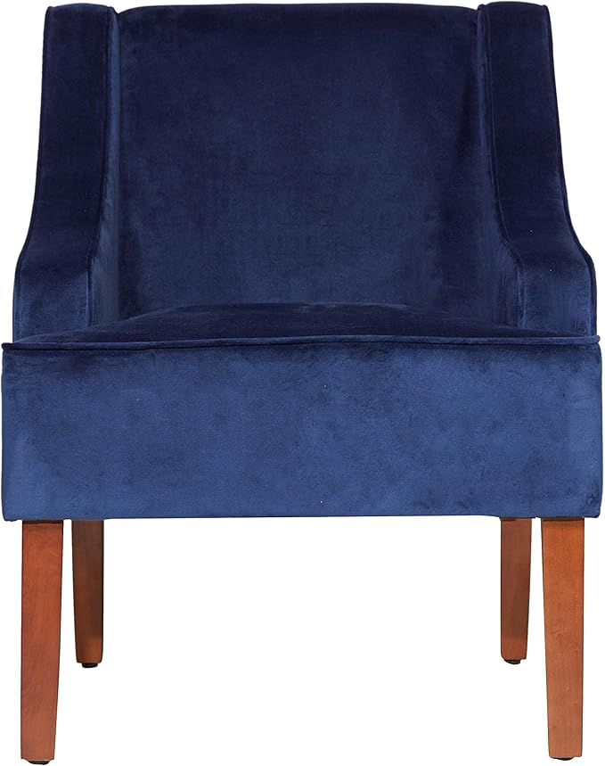 Homepop Home Decor Upholstered Classic Swoop Arm Accent Chair Accent Chairs