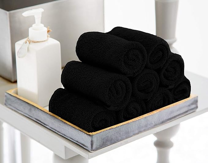 Utopia Towels 12 Pack Cotton Washcloths Set, 100% Ring Spun Cotton, Premium