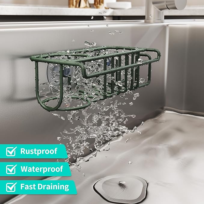 HapiRm Sink Caddy Sponge Holder