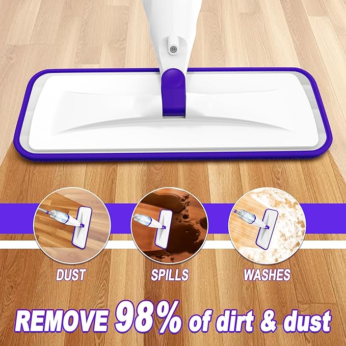 Spray Mops for Hardwood Floor Cleaning: EXEGO Wet Mops