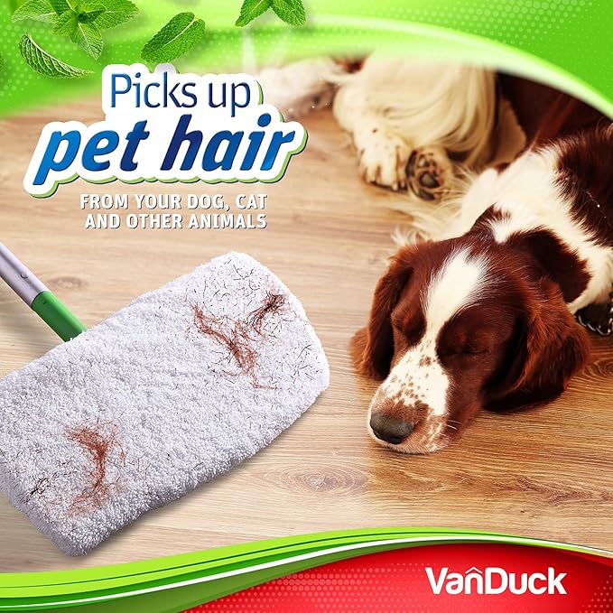 VanDuck Reusable 100% Cotton Mop Pads Compatible