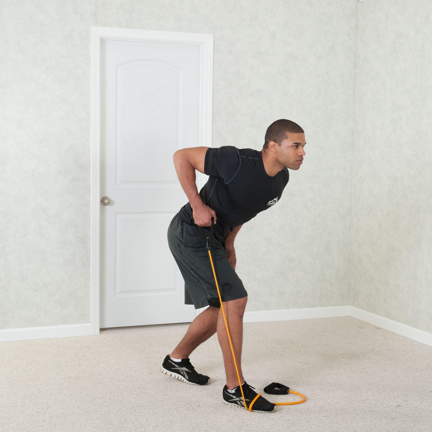 Black Mountain Products Single Resistance Band - Door Anchor and Starter Guide Included