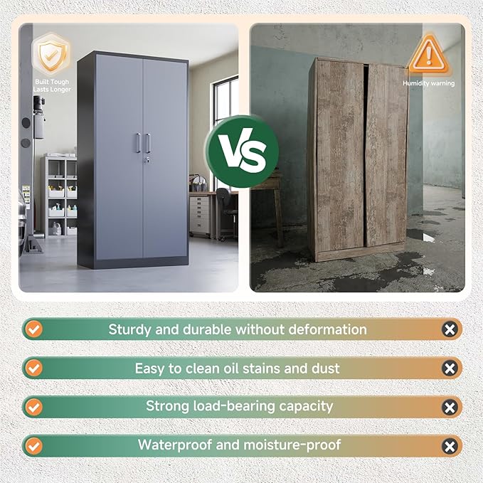 Letaya Metal Storage Cabinets