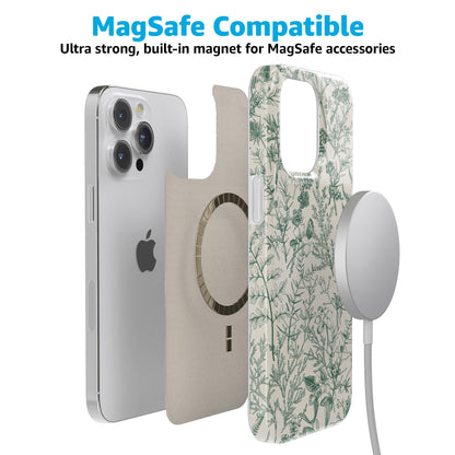Casely iPhone 15 Pro Case | Fit Check | Neutral Checkerboard | Compatible with MagSafe | Classic Ultra Slim Design