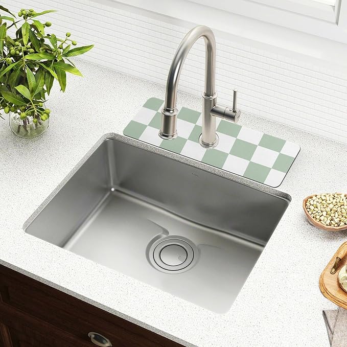 Kitchen Sink Splash Guard 1 PC 30 Inch Sink Faucet Mat Splash Guard