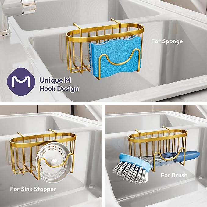 SWTYMIKI Sponge Holder for Kitchen Sink