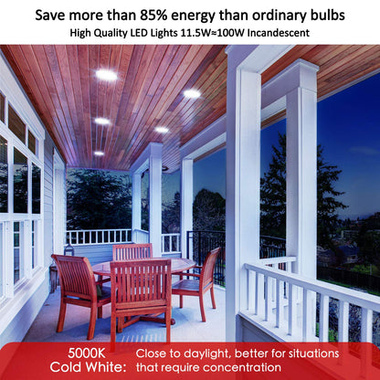 Sengled Motion Sensor Flood Light Bulbs, Dusk to Dawn LED Security Light E26 Base PAR38 Motion Activated 5000K Daylight,1500LM, Waterproof for indoor-outdoor, 2 Pack 4th Gen