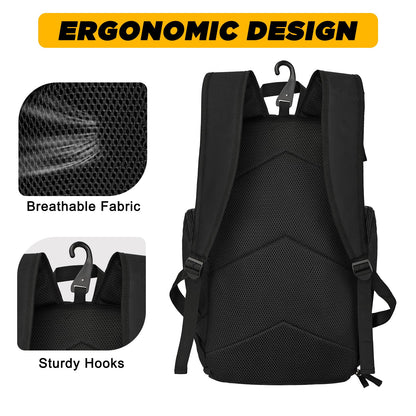 Goloni Basketball Backpack,Large Sports Bag with Ball Compartment & Shoe Compartment, Best for Basketball, Soccer, Volleyball,Gym, Travel