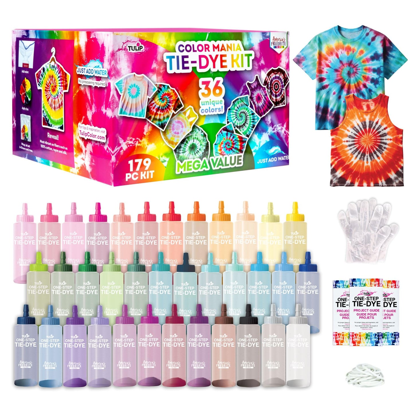 Tulip Tie Dye, Assorted, One Size