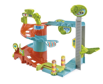 Clementoni 17404 Fun Garage Baby Track For Toddlers, Ages 18 Months Plus, Multi-Coloured