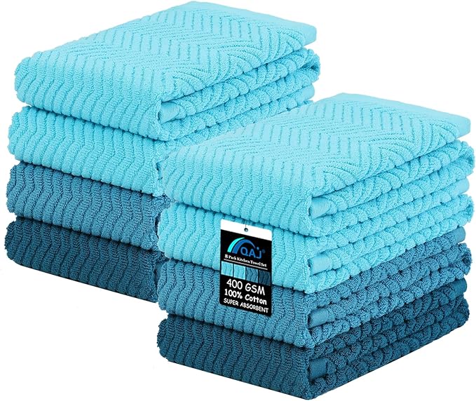 100% Cotton Kitchen Dish Towels Set