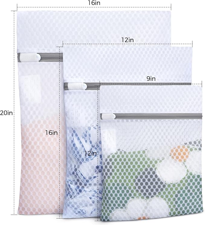 BAGAIL Laundry Bags Mesh Wash Bag