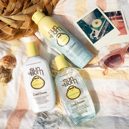 Sun Bum Cool Down Aloe Vera Gel - Vegan After Sun Care to Soothe and Hydrate Sunburn - 8 oz