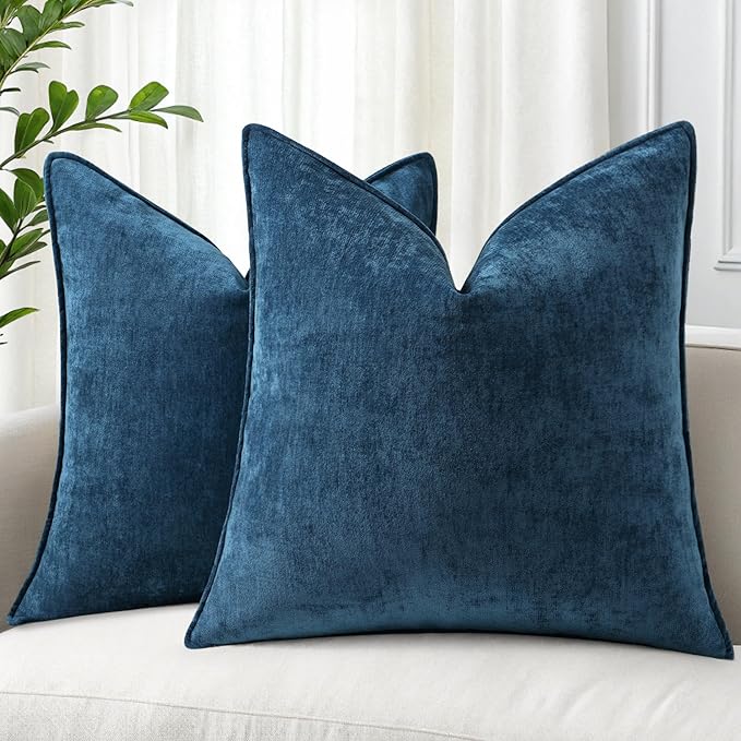 decorUhome Summer Couch Throw Pillow Covers 20x20 Set of 2, Decorative Soft
