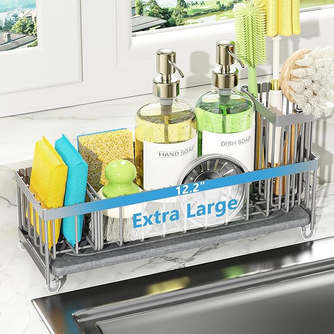 Cisily Extra Large Sink Caddy Organizer