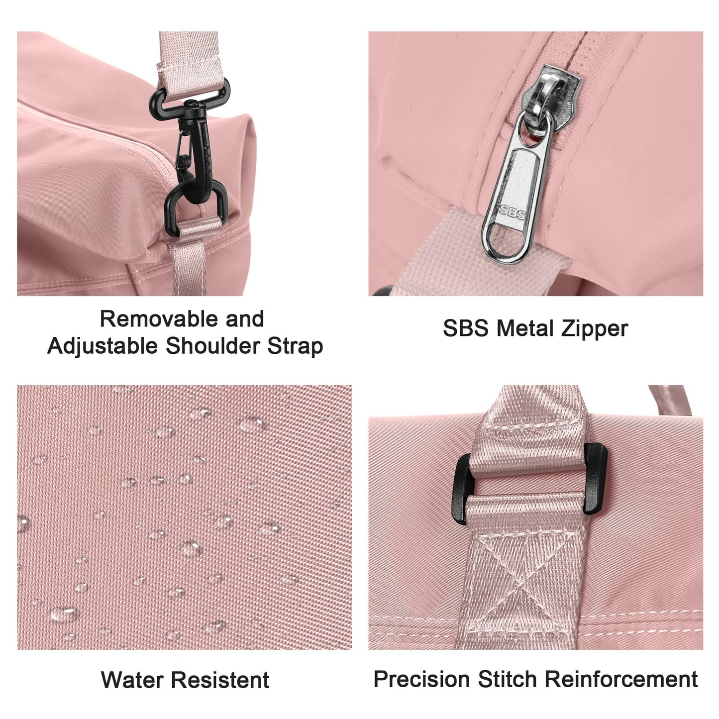 Travel Duffel Bag,Sports Tote Gym Bag,Shoulder Weekender Overnight Bag for Women