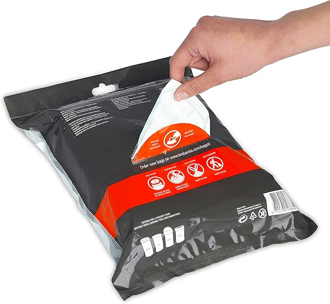 Brabantia PerfectFit Trash Bags Thick Plastic Trash Can Liners