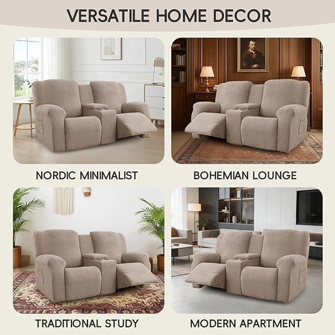 6-Piece Recliner Loveseat Covers