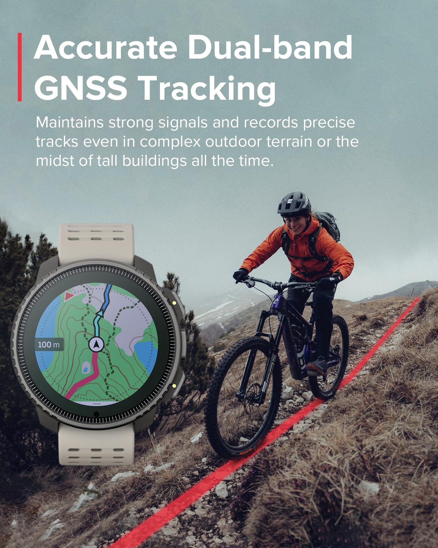 SUUNTO Vertical: Adventure GPS Watch, Large Screen, Offline Maps, Solar Charging